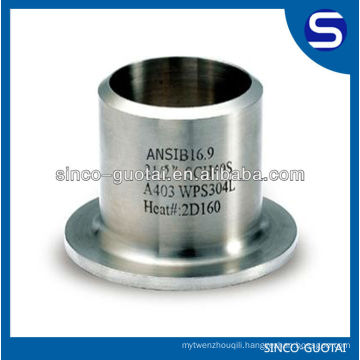 304,316 Stainless Steel pipe and fitting Stub end